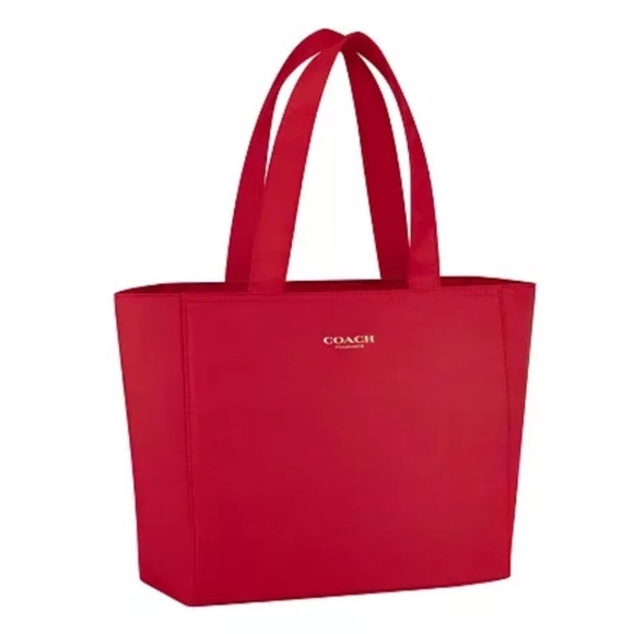 COACH Red Tote - Picture 3 of 11